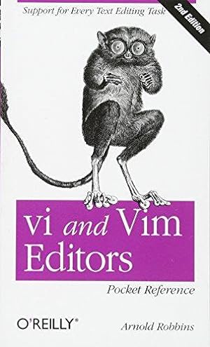 Bild des Verkufers fr vi and Vim Editors Pocket Reference 2e: Support for Every Text Editing Task zum Verkauf von WeBuyBooks