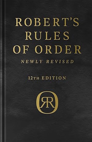 Bild des Verkufers fr Robert\ s Rules of Order Newly Revised, Deluxe 12th Edition zum Verkauf von moluna