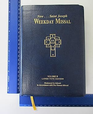 Immagine del venditore per St. Joseph Weekday Missal, Volume II (Large Type Edition): Pentecost to Advent venduto da Coas Books
