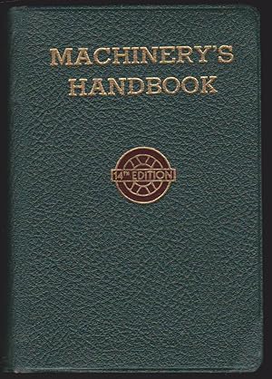 Seller image for MACHINERY'S HANDBOOK, 14TH EDITION for sale by Easton's Books, Inc.