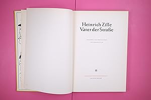 Image du vendeur pour HEINRICH ZILLE, VATER DER STRASSE. mis en vente par HPI, Inhaber Uwe Hammermller