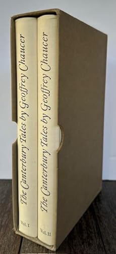 THE CANTERBURY TALES (2 Volume set) Done into Modern English Verse by Frank Ernest Hill