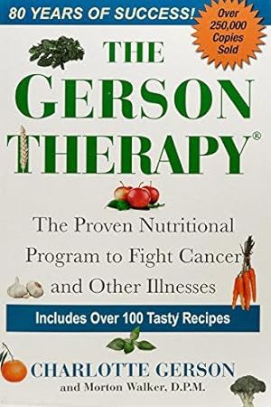 Bild des Verkufers fr The Gerson Therapy zum Verkauf von WeBuyBooks