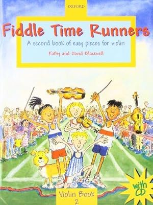 Bild des Verkufers fr Fiddle Time Runners with CD: A second book of easy pieces for violin zum Verkauf von WeBuyBooks