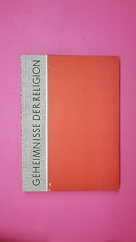 Bild des Verkufers fr GEHEIMNISSE DER RELIGION. Eine Anthologie zum Verkauf von Butterfly Books GmbH & Co. KG