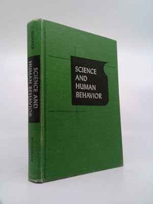 Seller image for Science and Human Behavior. for sale by ThriftBooksVintage