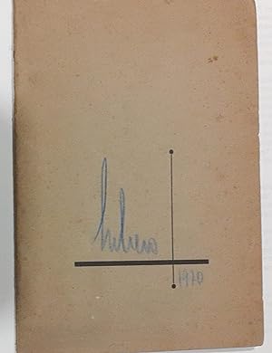 Cuaderno BADII -1970 - (signed )