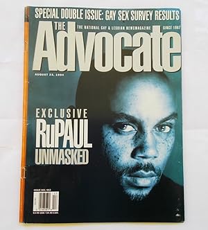 Seller image for The Advocate (Double Issue Nos. 661 & 662, [661/662] August 23, 1994): The National Gay and Lesbian Newsmagazine (Magazine) (Cover Story on RuPaul with Inside Interview) for sale by Bloomsbury Books