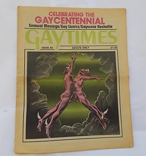 Seller image for Gaytimes (Gay Times) (Issue No. 44 1976) (Gay Vintage Newspaper Male Nude Art Photos) for sale by Bloomsbury Books