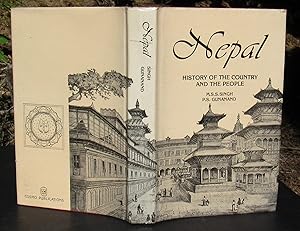 Seller image for Nepal History Of The Country And The People Translated From The Parbatiya by Munshi Shew Shunker Singh Pandit Shri Gunanand -- 1983 HARDCOVER for sale by JP MOUNTAIN BOOKS