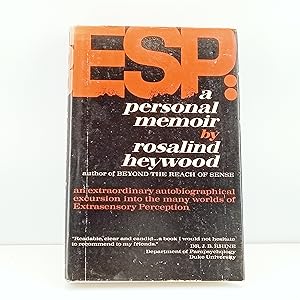 Seller image for ESP: a personal memoir for sale by Cat On The Shelf