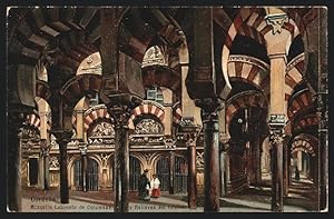 Image du vendeur pour Postal Crdoba, Mozquita Labirinto de Columnas y Relieves del Interior mis en vente par Bartko-Reher
