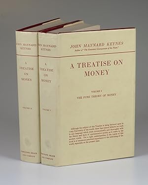 Image du vendeur pour A Treatise on Money, complete in two volumes: Volume I, The Pure Theory of Money and Volume II, The Applied Theory of Money mis en vente par Churchill Book Collector ABAA/ILAB/IOBA