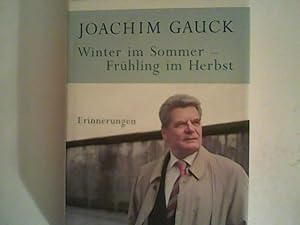 Seller image for Winter im Sommer - Frhling im Herbst: Erinnerungen for sale by ANTIQUARIAT FRDEBUCH Inh.Michael Simon