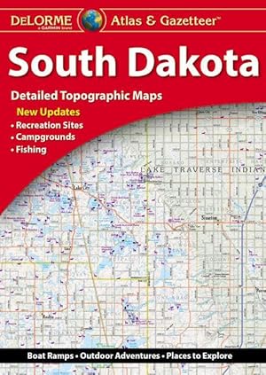 Bild des Verkufers fr Delorme Atlas & Gazetteer: South Dakota zum Verkauf von moluna