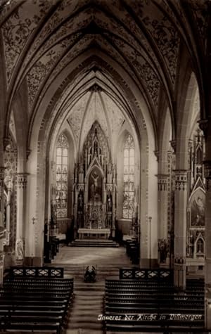 Ansichtskarte / Postkarte Villmergen Kanton Aargau, Inneres der Kirche