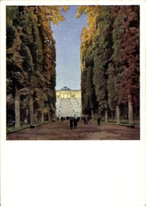 Künstler Ansichtskarte / Postkarte Faehndrich, Ernst, Potsdam in Brandenburg, Schloss Sanssouci