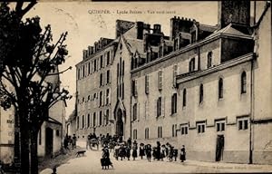 Ansichtskarte / Postkarte Quimper Finistère, Lycée Brizen