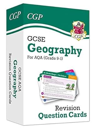 Bild des Verkufers fr GCSE Geography AQA Revision Question Cards: for the 2024 and 2025 exams (CGP AQA GCSE Geography) zum Verkauf von WeBuyBooks