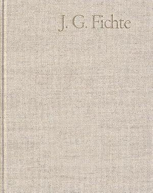 Seller image for Johann Gottlieb Fichte: Gesamtausgabe / Reihe I: Werke. Band 2: Werke 1793-1795 for sale by Rheinberg-Buch Andreas Meier eK