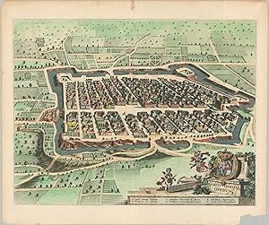 Image du vendeur pour Sancti Damiani Oppidum - Beautiful view of an Italian commune (township) in Piedmont. mis en vente par Curtis Wright Maps