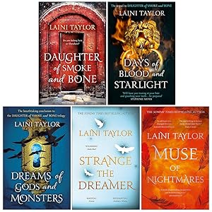 Imagen del vendedor de Daughter of Smoke and Bone Trilogy & Strange the Dreamer 5 Books Collection Set By Laini Taylor a la venta por usa4books