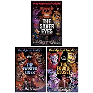 Seller image for Five Nights at Freddy's Graphic Novel Collection 3 Books Set By Scott Cawthon, Kira Breed-wrisley (The Twisted Ones, The Silver Eyes, The Fourth Closet) for sale by usa4books