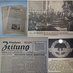 Glauchauer Zeitung. Tageblatt und Anzeiger, verbunden mit dem Hohenstein-Ernstthaler Tageblatt un...