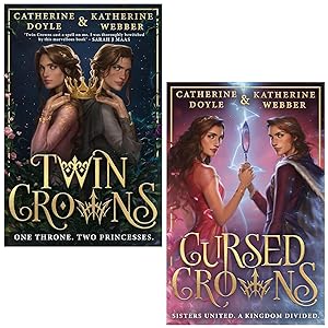 Seller image for Twin Crowns Series By Katherine Webber and Catherine Doyle 2 Books Collection Set (Twin Crowns, Cursed Crowns) for sale by usa4books