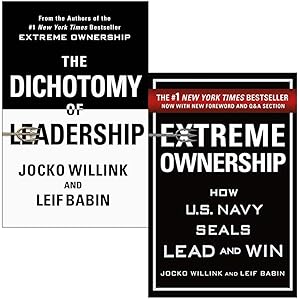 Imagen del vendedor de The Dichotomy of Leadership & Extreme Ownership By Jocko Willink & Leif Babin 2 Books Collection Set a la venta por usa4books
