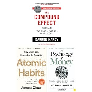 Imagen del vendedor de Atomic Habits, The Compound Effect, The Psychology of Money 3 Books Collection Set a la venta por usa4books