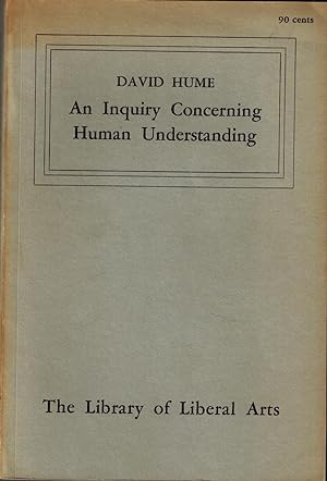 Image du vendeur pour An Inquiry Concerning Human Understanding mis en vente par UHR Books