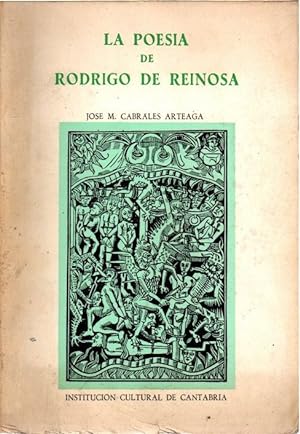 Bild des Verkufers fr La poesa de Rodrigo de Reinosa . zum Verkauf von Librera Astarloa