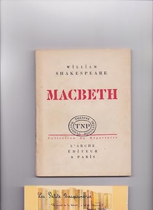 Imagen del vendedor de MacBeth a la venta por La Petite Bouquinerie