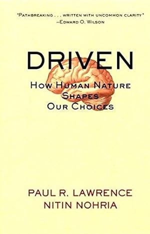 Imagen del vendedor de Driven: How Human Nature Shapes Our Choices: 8 (J-B Warren Bennis Series) a la venta por WeBuyBooks