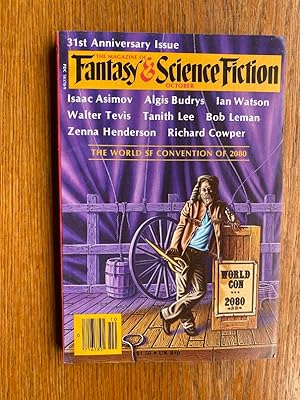 Immagine del venditore per Fantasy and Science Fiction October 1980 venduto da Scene of the Crime, ABAC, IOBA