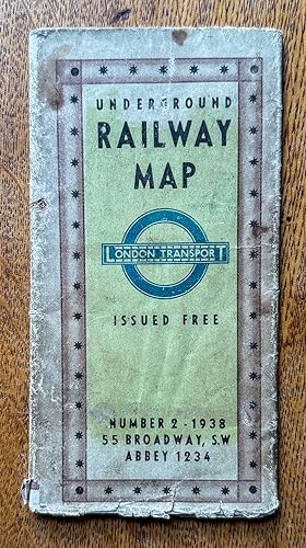 Underground Railway Map Number 2 -1938