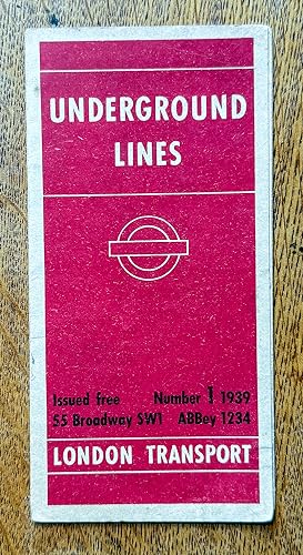 Underground Lines Number 1 1939
