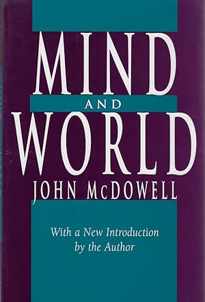 Imagen del vendedor de Mind and World With a New Introduction by the Author a la venta por Walden Books