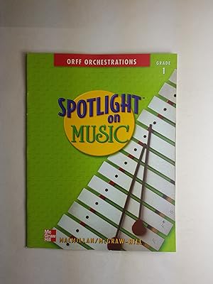 Bild des Verkufers fr Spotlight on Music: Teacher's Resource Masters, Grade 3 zum Verkauf von ShowMe D Books
