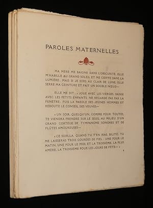 Bild des Verkufers fr 66 feuilles ornes par George Barbier tires des "Chansons de Bilitis" zum Verkauf von Abraxas-libris