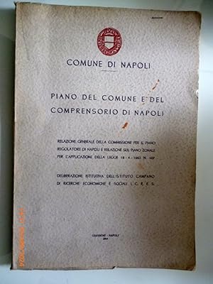 COMUNE DI NAPOLI - PIANO DEL COMUNE E DEL COMPRENSORIO DI NAPOLI