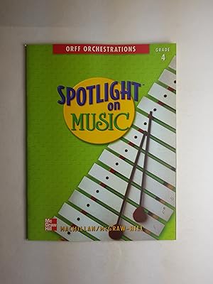 Bild des Verkufers fr Spotlight on Music: Teacher's Resource Masters, Grade 3 zum Verkauf von ShowMe D Books