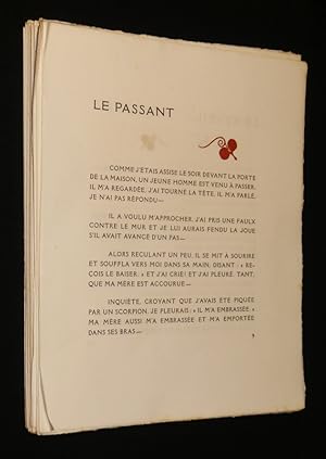 Bild des Verkufers fr 59 feuilles ornes par George Barbier tires des "Chansons de Bilitis" zum Verkauf von Abraxas-libris