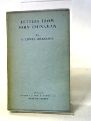 Bild des Verkufers fr Letters From John Chinaman zum Verkauf von World of Rare Books