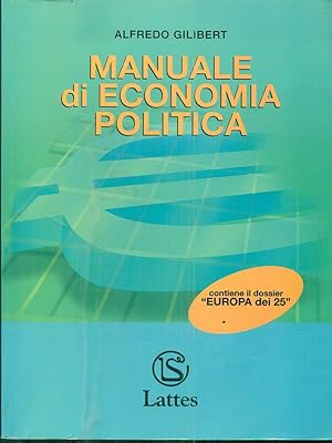 Bild des Verkufers fr Manuale di economia politica + cd rom zum Verkauf von Librodifaccia