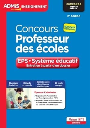 Concours Professeur des  coles - Entretien   partir d'un dossier - EPS et Syst me  ducatif - Conc...