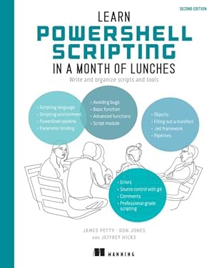 Seller image for Learn PowerShell Scripting in a Month of Lunches : Write and Organize Scripts and Tools for sale by GreatBookPricesUK