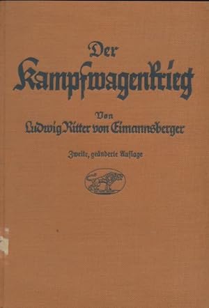 Der kampfmagenkrieg - Ludwig Ritter Von Gimannsberger