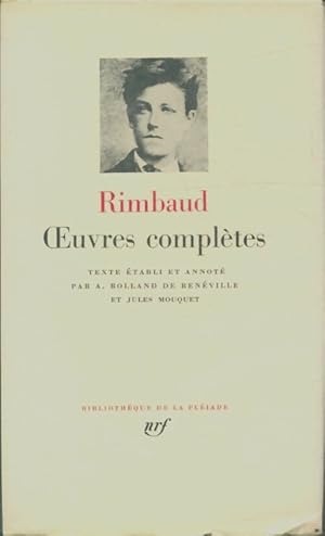 Seller image for Oeuvres compl?tes - Arthur Rimbaud for sale by Book Hmisphres